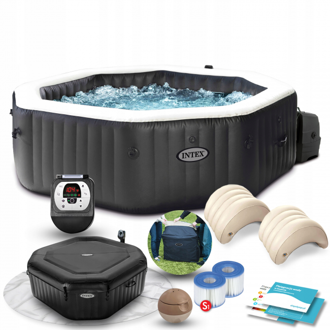    Intex 28458 PureSpa Jet and Bubble Deluxe 201*71 