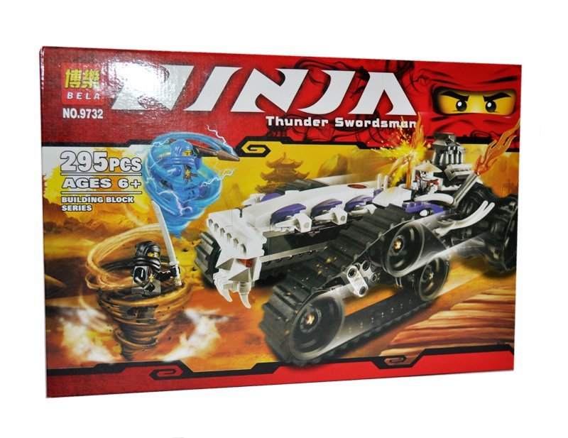 Конструктор Ninja 9732 "Турбо Шредер" 295 деталей