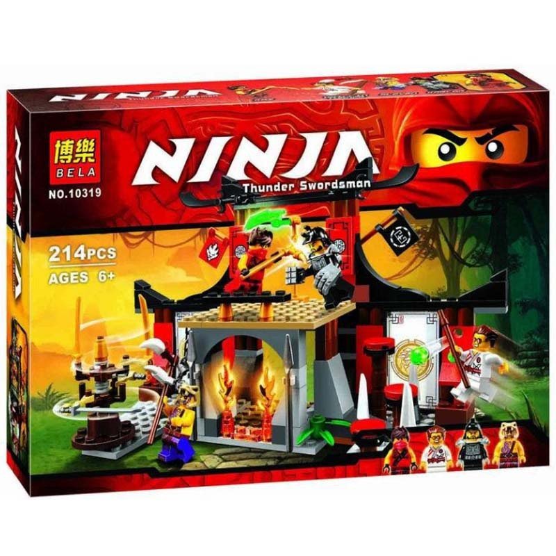 Конструктор Bela Ninja 10319 "Решающее сражение", 214 деталей