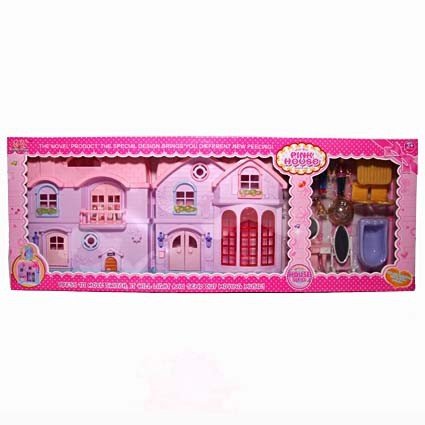 Домик для кукол Pink House 8067