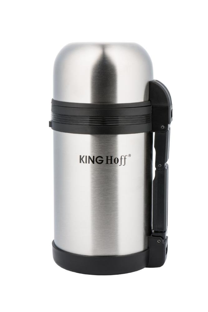 Термос для еды и напитков KINGHoff KH-4077, 0,8 литра