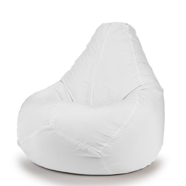 Бескаркасное кресло-мешок Белое XL