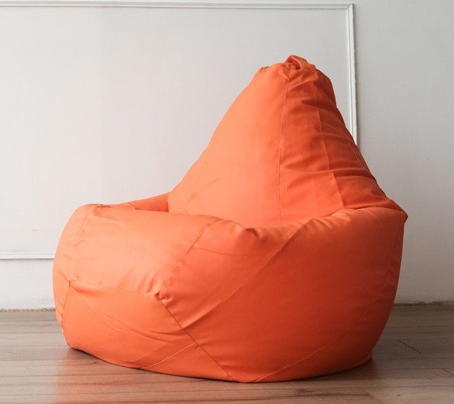 Бескаркасное кресло-мешок Экокожа Calabaza XL