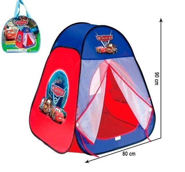 Детская игровая палатка Тачки-2 811S, 80*80*90 см