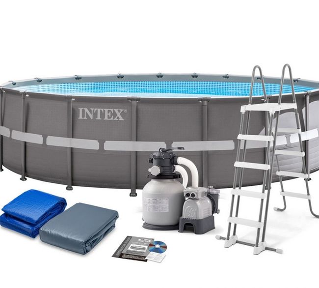 Каркасный бассейн INTEX 26334 Ultra XTR Frame 610*122 см.