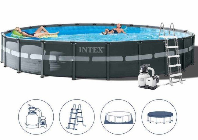 Каркасный бассейн INTEX 26340 Ultra XTR Frame 732*132 см