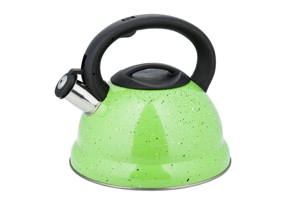 Чайник со свистком KING hoff KH-3787, 3,0 литра, зеленый