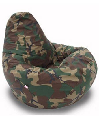 Бескаркасное кресло-мешок Хаки XL