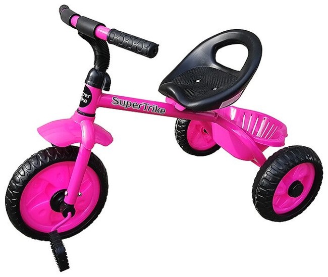 Детский трехколесный велосипед Super Trike ST518 розовый