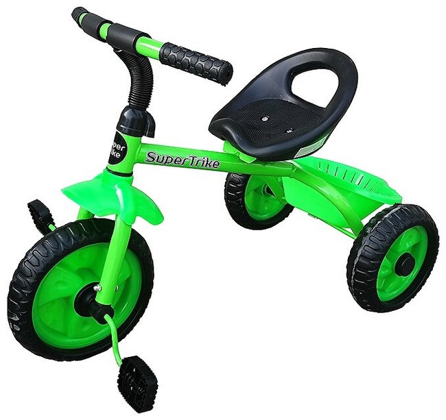Детский трехколесный велосипед Super Trike ST518 зелёный