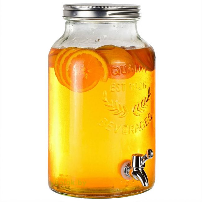 Лимонадник стеклянный Feniks 5.5 литра