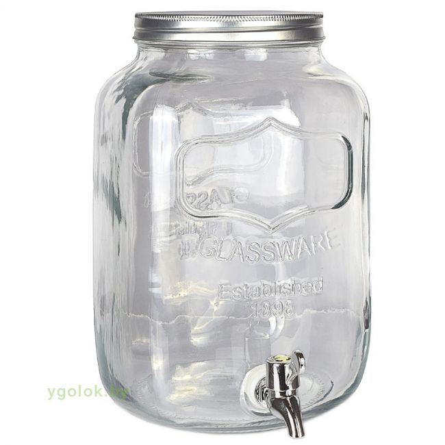 Лимонадник стеклянный Feniks 4.0 литра
