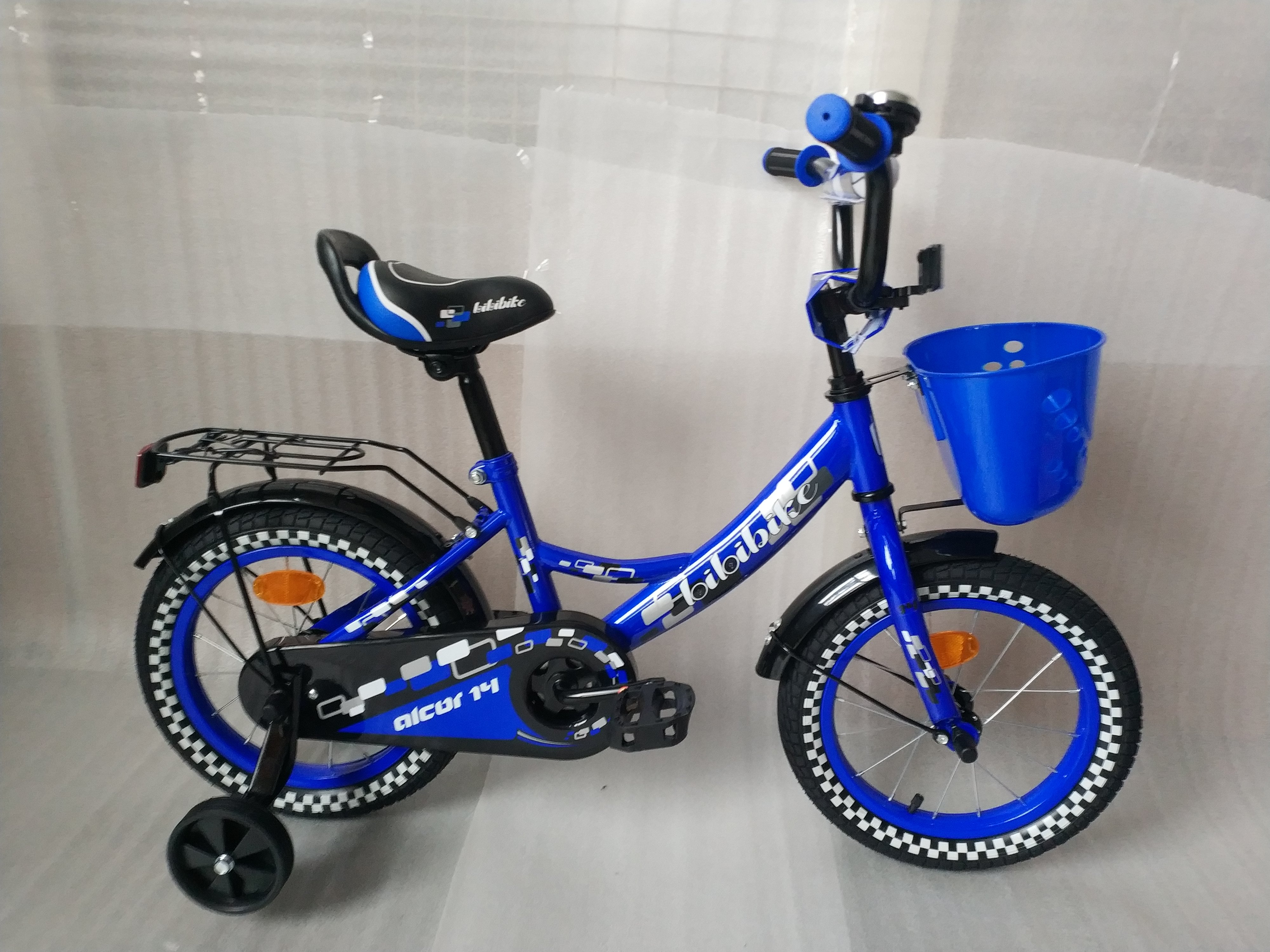 Детский велосипед  ALCOR 14-BL
