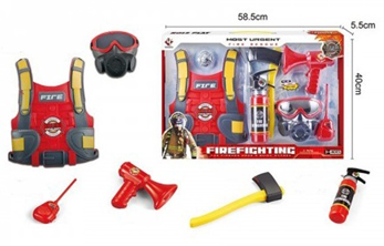 Детский набор Пожарного F015B
