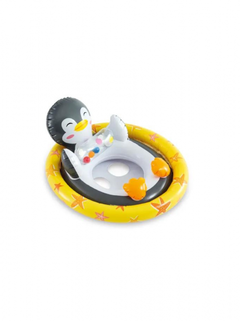 Надувной круг «See-Me-Sit Pool Float» Intex 59570 (пингвин)
