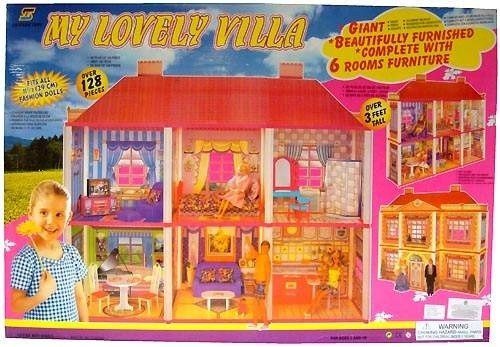 Игровой домик для куклы My Lovely Villa 6983