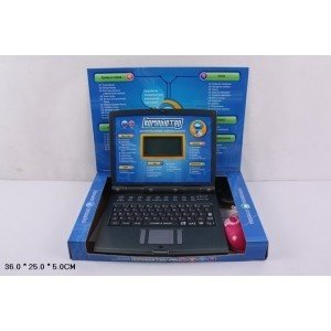 Компьютер обучающий Play Smart 7160, с цветным экраном, рус.-англ., 35 функций обучения, 11 игр