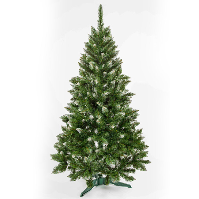 Ель искусственная Грация с белым напылением 2.2 метра