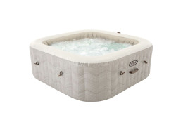 Надувной бассейн-джакузи Intex 28472 Chevron Deluxe 195*71 см