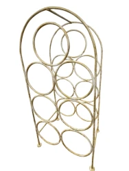 Подставка для бутылок металлическая кованая ПДБ-2-4- фото2