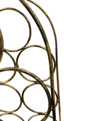 Подставка для бутылок металлическая кованая ПДБ-2-1- фото3