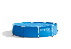 Каркасный бассейн Intex 28200 Metal Frame Pool 305*76 см.- фото