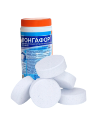 Хлорсодержащие медленнорастворимые таблетки ЛОНГАФОР (таблетка - 200 гр.), 1 кг