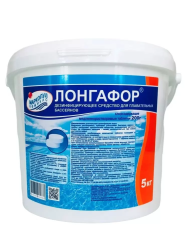 Хлорсодержащие медленнорастворимые таблетки ЛОНГАФОР (таблетка - 200 гр.), 5 кг