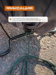 Защитный чехол для электровелосипеда от дождя МАК 70140- фото4