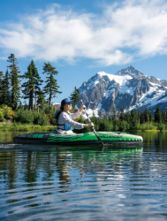 Надувная байдарка Intex 68305 Challenger K1 Kayak 274*76*33 см.- фото2