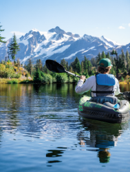 Надувная байдарка Intex 68305 Challenger K1 Kayak 274*76*33 см.- фото4