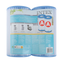 Картриджи типа а 2 шт 29002 INTEX  11х20см