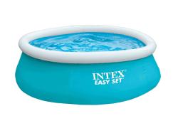 Надувной детский бассейн Intex 28101/11588 Easy Set 183x51.Уценка
