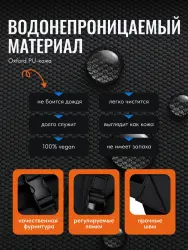 Рюкзак городской школьный для ноутбука M05-1395 70003- фото8