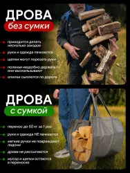 Переноска для дров 99х50 см, 50 кг, МАК 70151- фото9