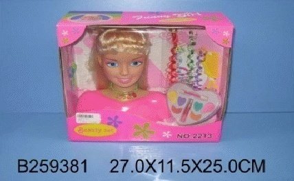 Кукла для моделирования причесок 2213 B.